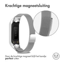 imoshion Milanees magnetisch bandje Samsung Galaxy Fit 2 - Zilver