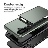 imoshion Backcover met pasjeshouder Samsung Galaxy S24 Plus - Donkergroen