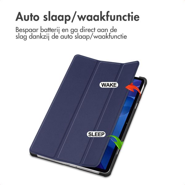 imoshion Trifold Bookcase Xiaomi Redmi Pad 2 - Donkerblauw