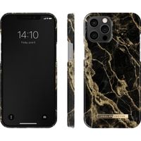 iDeal of Sweden Fashion Backcover iPhone 12 Pro Max - Golden Smoke Marble