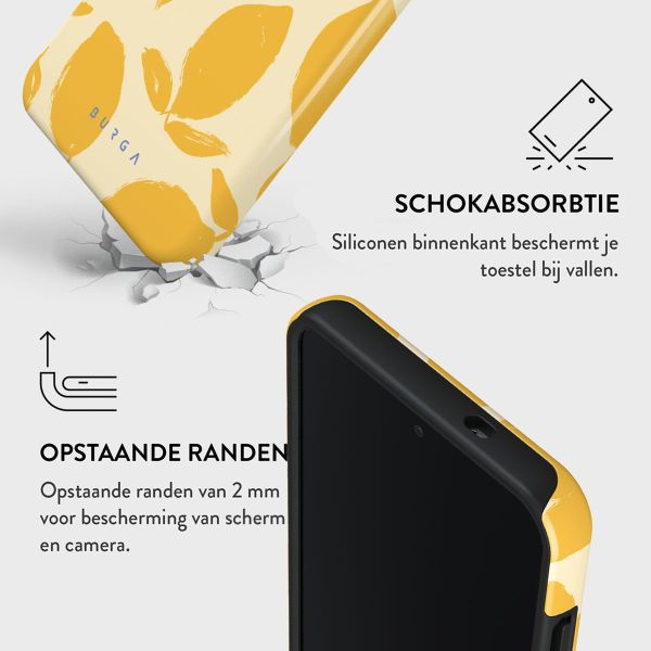 Burga Tough Backcover Samsung Galaxy S25 - Lemon Tart