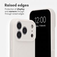 imoshion Colour Back Cover with MagSafe Apple iPhone 18 Pro / 17 Pro - Beige