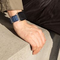 Accezz Nylon Alpine bandje Samsung Galaxy Watch Ultra 2 (2026) / Ultra (2024/2025) - Dark Blue