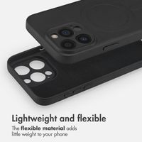 imoshion Colour Back Cover with MagSafe Apple iPhone 15 Pro Max - Black