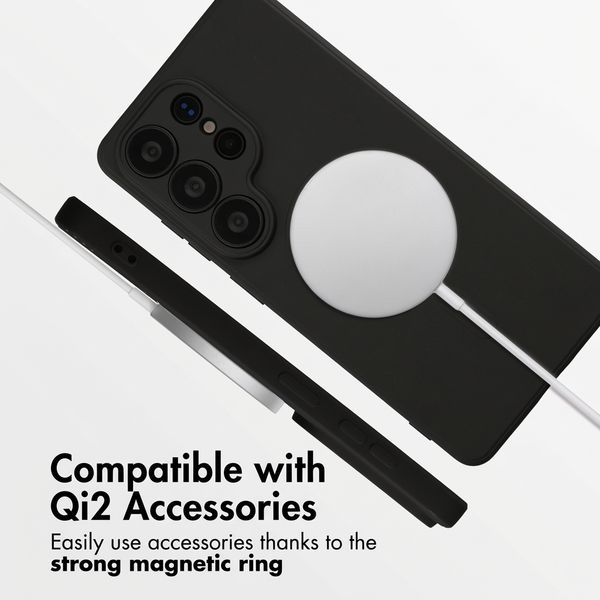 imoshion Colour Back Cover with MagSafe Samsung Galaxy S26 Ultra - Black