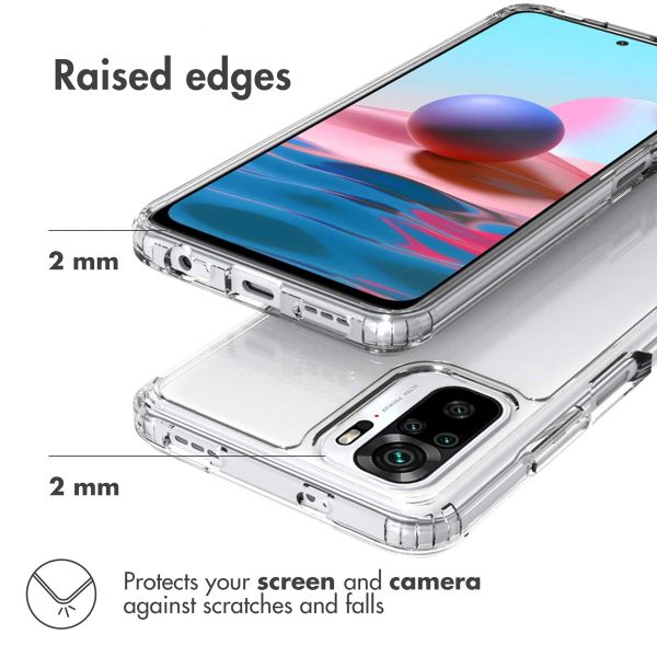 Accezz Xtreme Impact Backcover Xiaomi Redmi Note 10 (4G) - Transparant