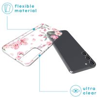imoshion Design hoesje Samsung Galaxy S22 Plus - Blossom Watercolor