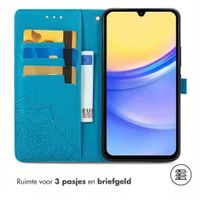 imoshion Mandala Bookcase Samsung Galaxy A15 (5G/4G) - Turquoise