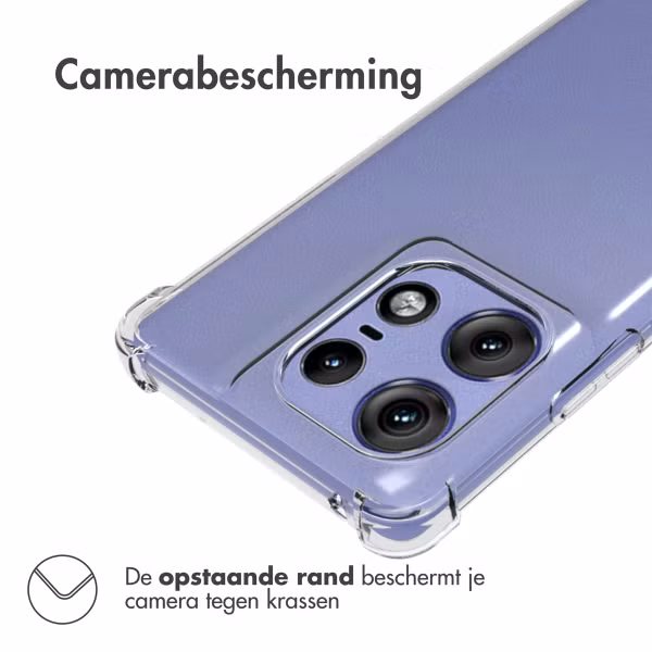 imoshion Shockproof Case Motorola Edge 50 Pro - Transparant