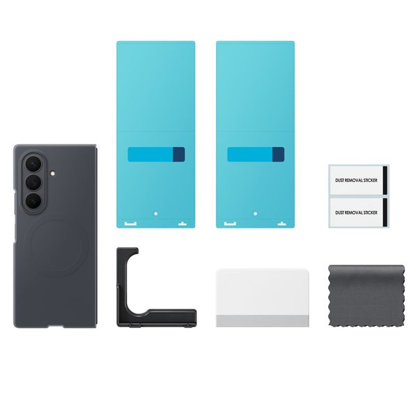 Samsung Silicon Magnet Case Samsung Galaxy Z Fold 8 Ultra - Black