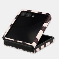 Selencia Vivid Backcover met MagSafe Samsung Galaxy Z Flip 8 - Art Wave Black