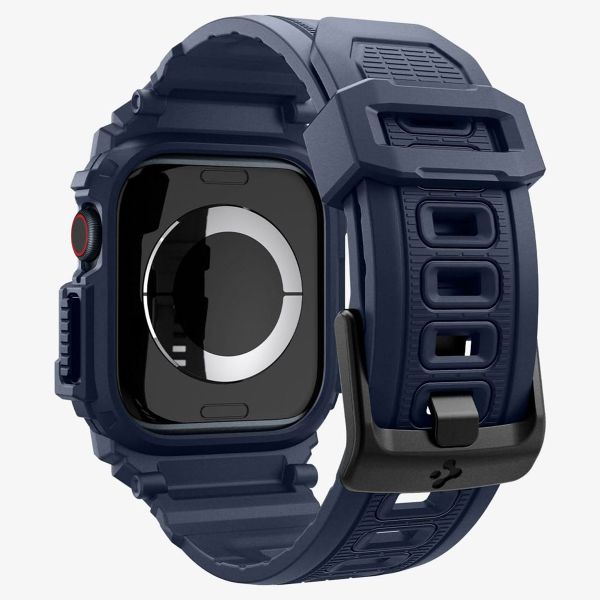 Spigen Rugged Armor™ Pro Case Apple Watch 10 - 46 mm - Navy Blue