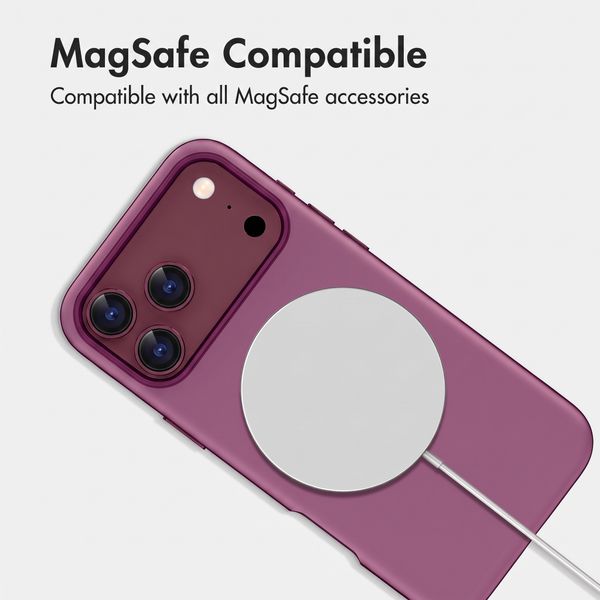 imoshion Colour Case with Thin MagSafe Ring Apple iPhone 18 Pro Max / 17 Pro Max - Purple