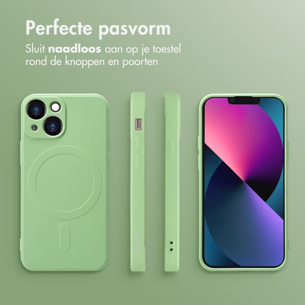 imoshion Color Backcover met MagSafe iPhone 13 Mini - Groen