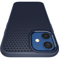 Spigen Liquid Air Backcover iPhone 12 Mini - Donkerblauw