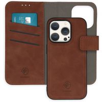 imoshion Uitneembare 2-in-1 Luxe Bookcase Apple iPhone 15 Pro - Bruin