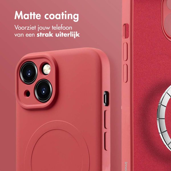 imoshion Color Backcover met MagSafe iPhone 15 - Dusty Rose