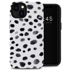 Selencia Vivid Backcover iPhone 13 - Trendy Leopard