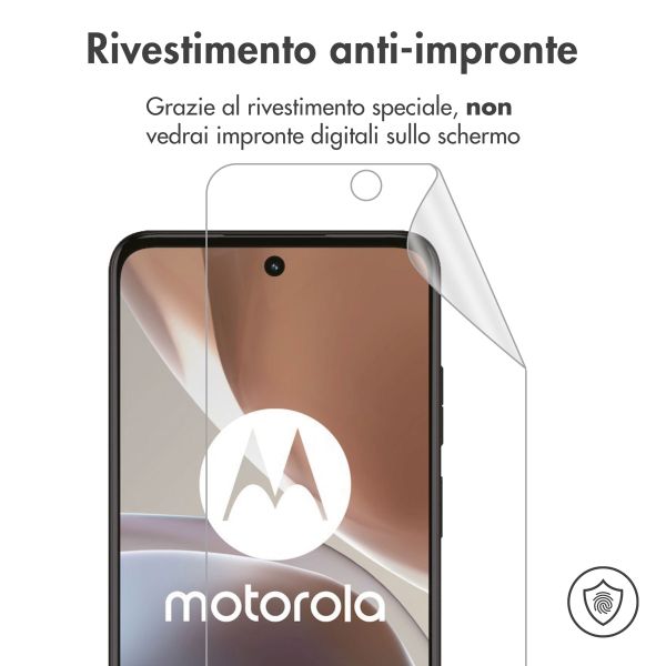 imoshion Screenprotector Folie 3 pack Motorola Moto G32