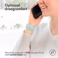 imoshion Siliconen Sport bandje - Universeel 18 mm aansluiting - Mintgroen