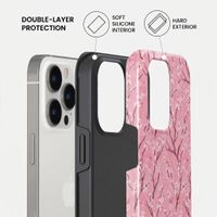 Burga Tough Back Cover with MagSafe Apple iPhone 15 Pro - Sakura