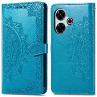 imoshion Mandala Bookcase Xiaomi Redmi 13 4G - Turquoise