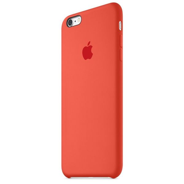 Apple Silicone Backcover Apple iPhone 6(s) Plus - Orange