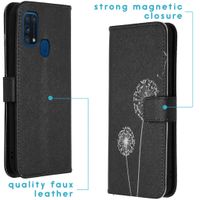 imoshion Design Softcase Bookcase Samsung Galaxy M31 - Dandelion