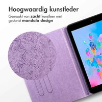 imoshion Mandala Bookcase Apple iPad 6 (2018) 9.7 inch / iPad 5 (2017) 9.7 inch / Air 2 (2014)/Air 1 (2013) - Lila