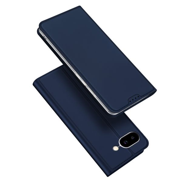 Dux Ducis Slim Softcase Bookcase Google Pixel 9A - Donkerblauw