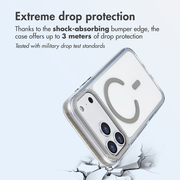 imoshion Combat MagSafe Back Cover Apple iPhone 17 Pro Max - Grey