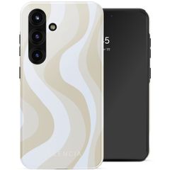 Selencia Vivid Backcover Samsung Galaxy S25 - Desert Waves Beige