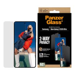 PanzerGlass Privacy Ultra-Wide Fit Anti-Bacterial Screenprotector incl. applicator Samsung Galaxy S26 Ultra