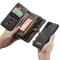 CaseMe Luxe Lederen 2 in 1 Portemonnee Bookcase Huawei P30 Pro