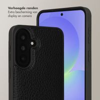 Selencia Nova Telefoonhoes met Koord en Pashouder Samsung Galaxy A37 (5G) - Zwart