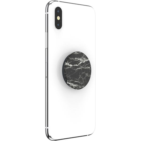 PopSockets Basic Grip - Black Modern Marble