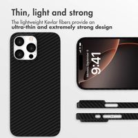 Accezz MagSafe Kevlar® Back Cover Apple iPhone 16 Pro Max - Black