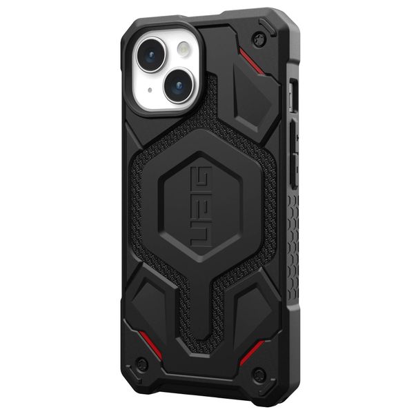 UAG Monarch Pro Backcover iPhone 15 - Kevlar Black