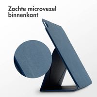 Accezz High Stand tablet case Apple iPad 11 (2025) 11 inch A16 / iPad 10 (2022) 10.9 inch - Donkerblauw