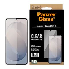 PanzerGlass Ultra-Wide Fit Anti-Bacterial Screenprotector incl. applicator Samsung Galaxy S26 FE
