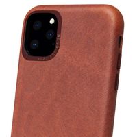 Decoded Leather Backcover iPhone 11 Pro Max - Bruin