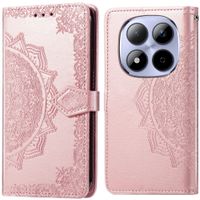 imoshion Mandala Bookcase Xiaomi Redmi Note 15 Pro Plus (5G) - Rose Gold