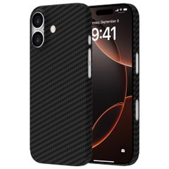 Accezz MagSafe Kevlar Backcover Apple iPhone 17 - Zwart