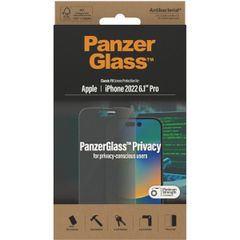 PanzerGlass Privacy Anti-Bacterial Screenprotector Apple iPhone 14 Pro