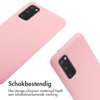 imoshion Siliconen hoesje met koord Samsung Galaxy S20 - Roze