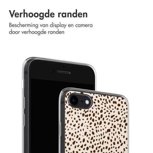 imoshion  Design hoesje iPhone SE (2022 / 2020) / 8 / 7 - Desert Dots