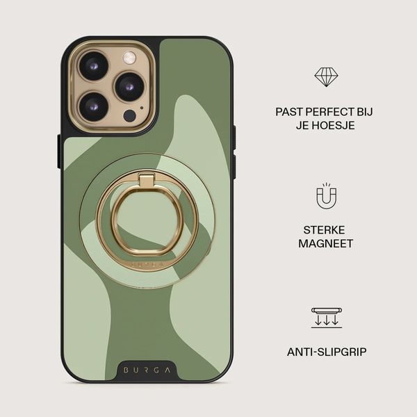 Burga Magnetic Ringholder Gold - No Rush