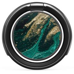 Burga Ringholder Gunmetal - Telefoonring - Emerald Pool