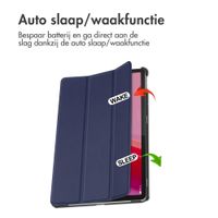 imoshion Trifold Bookcase Lenovo Tab M11 - Donkerblauw