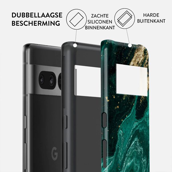 Burga Tough Backcover Google Pixel 7 Pro - Emerald Pool